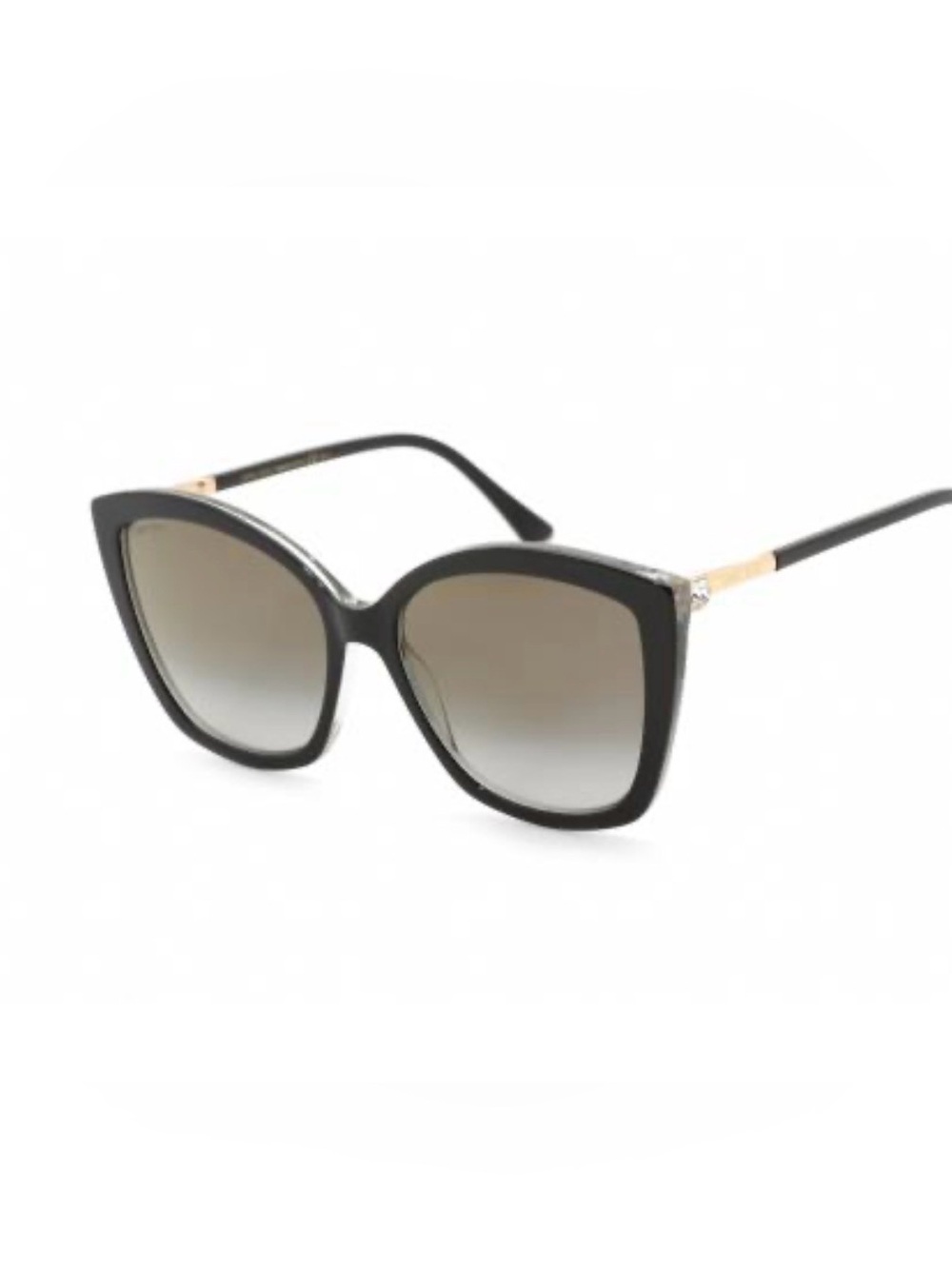 Jimmy Choo Classic Black Cat-Eye Women's Sunglasses